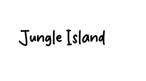 Jungle Island font