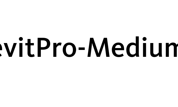 KievitPro-Medium font