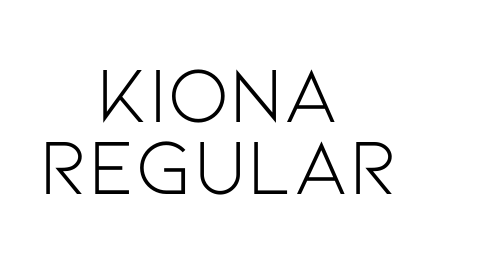Kiona Regular font download