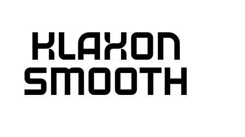 Klaxon Smooth font