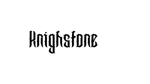 Knighstone font