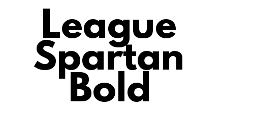 League Spartan Bold font download