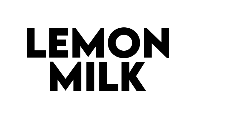 Lemon Milk font