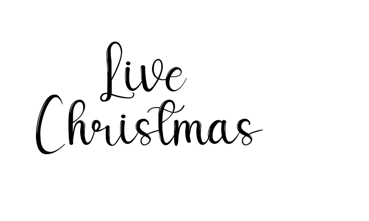 Live Christmas Font