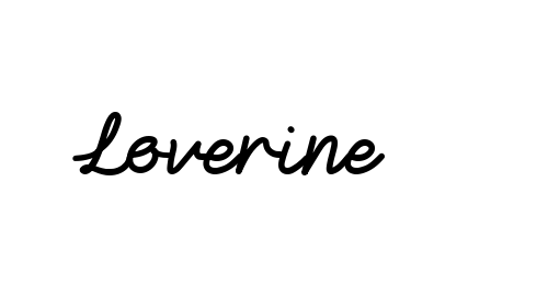 Loverine font