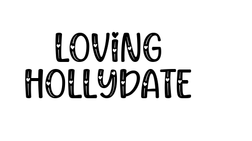 Download Loving Hollydate font