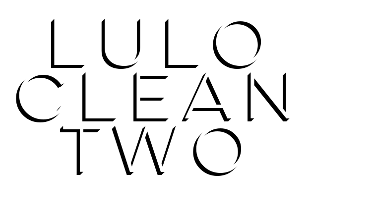 Lulo Clean Two font