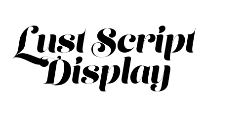 Lust Script Display font download