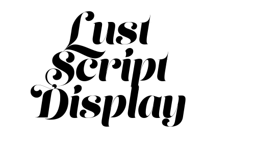 Lust Script Display font download