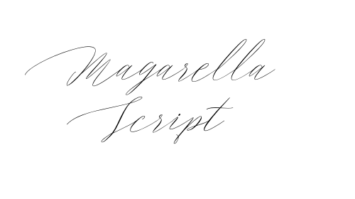 Magarella Script font download