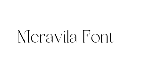 Meravila Font