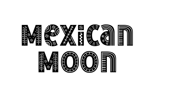 Mexican Moon Font