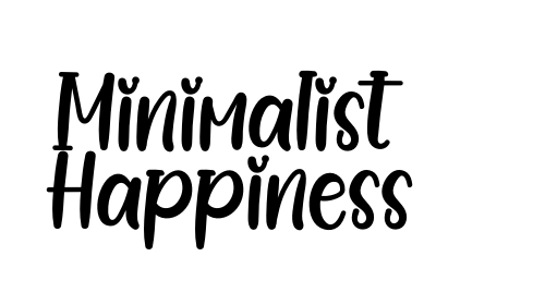 Minimalist Happiness font