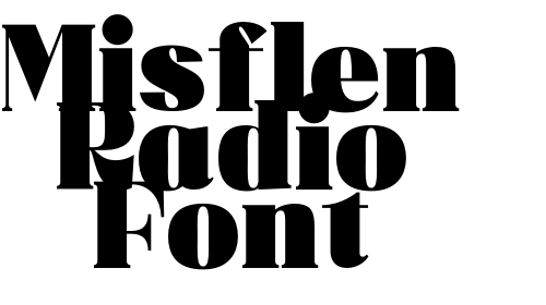 Misflen Radio Font font