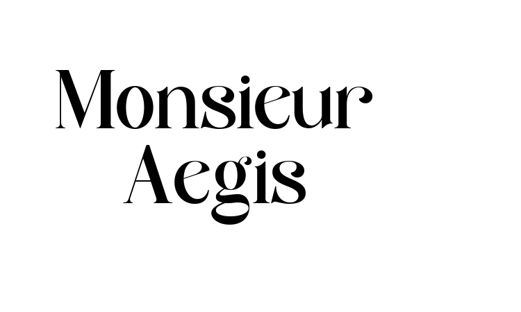 Monsieur Aegis font