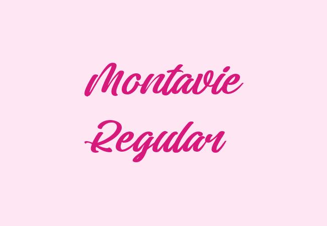 Montavie Regular