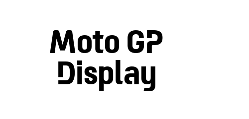 Moto GP Display