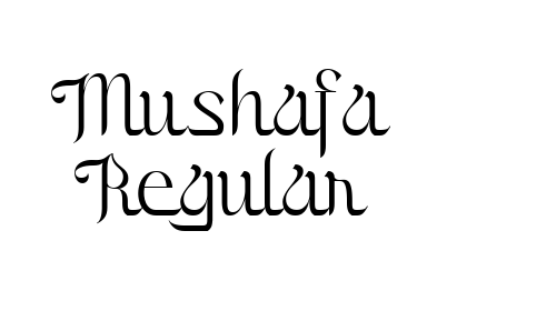 Mushafa Regular font