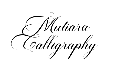 Mutiara Calligraphy font download