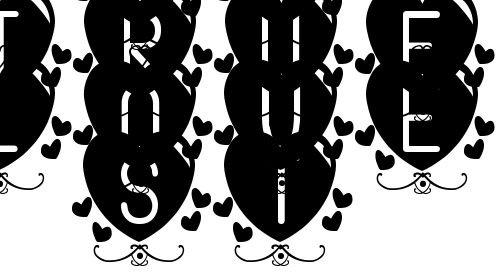 My true love St font