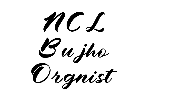 NCL Bujho Orgnist Font