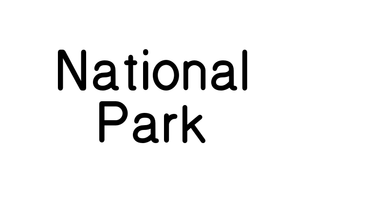 National Park font
