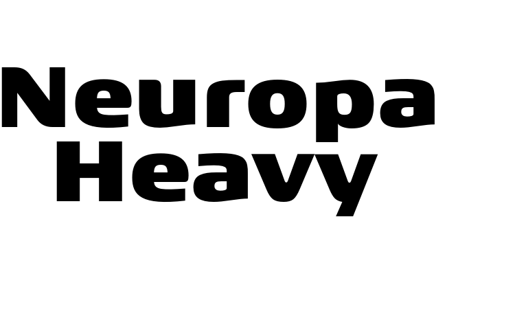 Neuropa Heavy Font