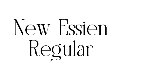 New Essien Regular font