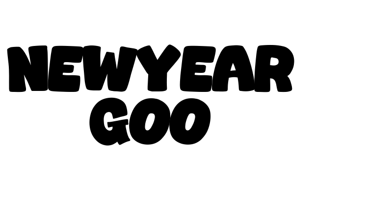 Newyear Goo Font