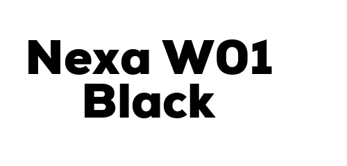 Nexa W01 Black