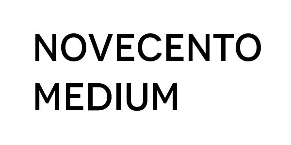 Novecento Medium Font Download
