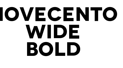 Novecento Wide Bold font download