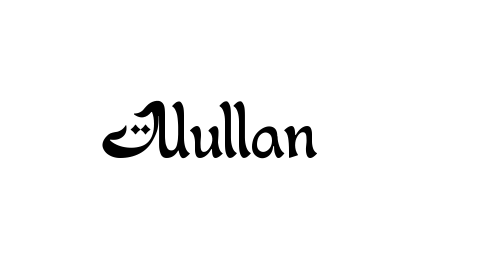 Nullan font