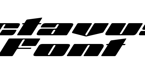 Octavus Font font