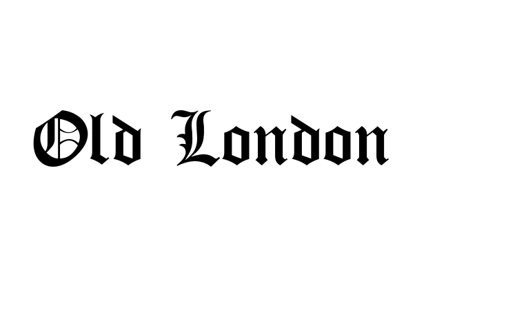 Old London font