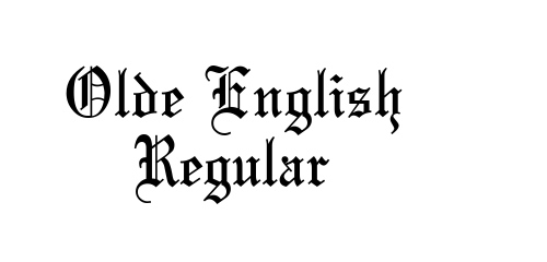 Olde English Regular