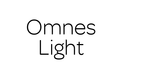 Omnes Light font download