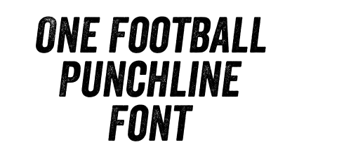 One Football Punchline Font