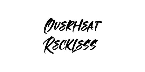 Overheat Reckless Font Download