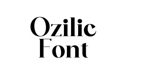 Ozilic Font font