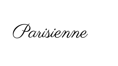Parisienne font