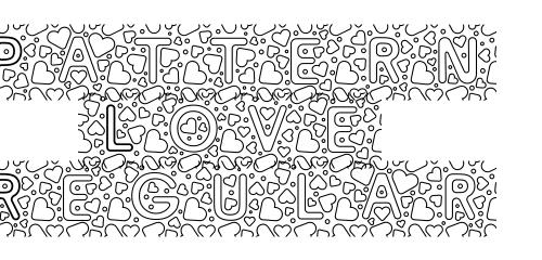 Pattern Love Regular