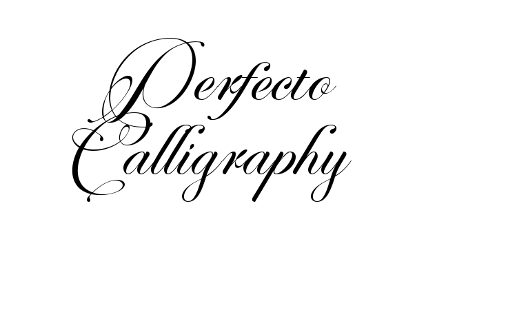 Perfecto Calligraphy Font