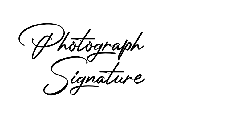 Photograph Signature Font