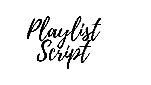 Playlist Script font download