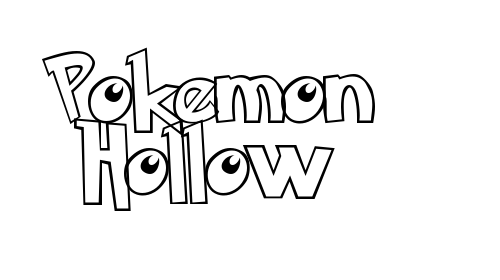 Pokemon Hollow font download