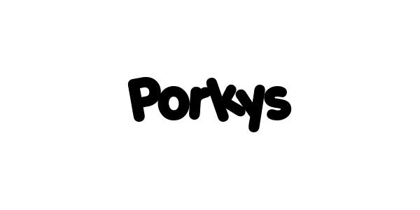Porkys Font Download