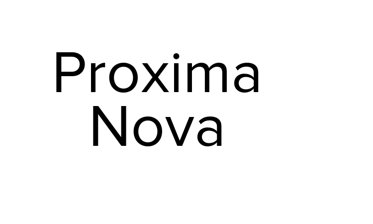 Proxima Nova Font