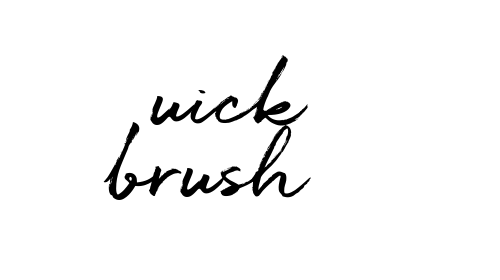 Quick brush font download