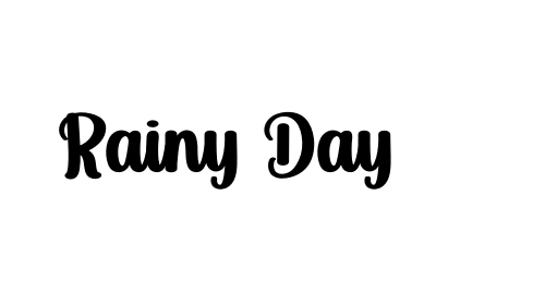 Rainy Day font download